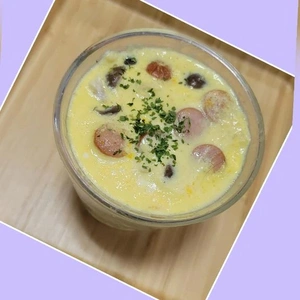 「洋風茶碗蒸しにチャレンジしたけど…」❗️