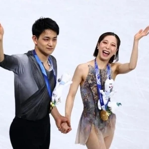 「金メダルのご褒美は格別だね〜」🎵