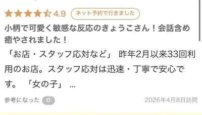 早速の口コミ👀