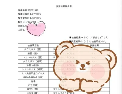 検査結果です🤲🏻