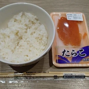 ショボすぎる夕飯