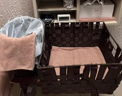 お部屋は自分で片付けます。