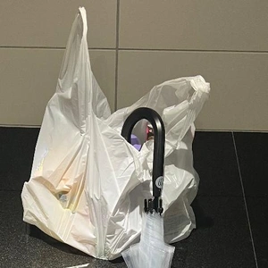 雨降りの合間に...