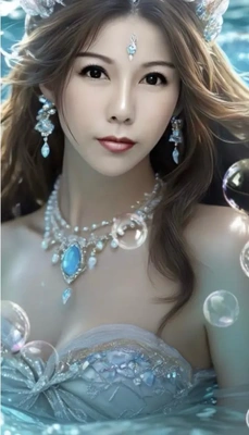 ?人魚になってみた?