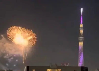 ☆隅田川花火大会☆ あなたにも観てほしいな ♪