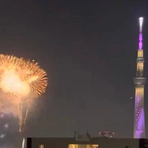 ☆隅田川花火大会☆ あなたにも観てほしいな ♪