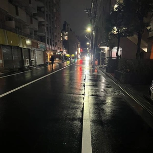 新年、初雪でした。