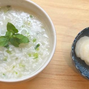 春の七草粥。