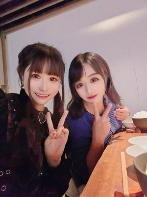 朝日奈さんと♪(*ゝω<*)人(≧△≦)♪