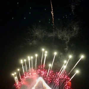 葛飾花火大会15000発を堪能♪?♪