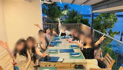 グアム初日?わちゃわちゃ開幕