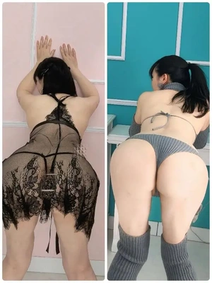 2月コスプレ、後ろ姿から失礼します