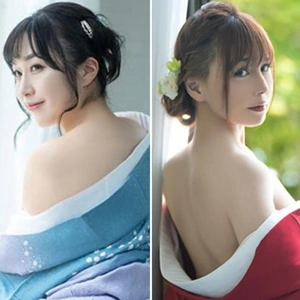 松嶋那々さんと二輪