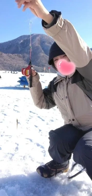 先日の群馬旅行（ワカサギ釣り編）