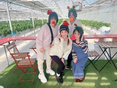 群馬旅行（いちご狩り編）