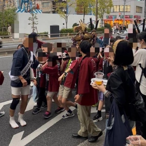 金木犀の香りと子供神輿