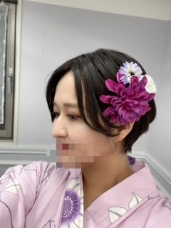 田舎出身の私は人混みは苦手だけど 浴衣着ての夏祭りは永遠の憧れ 暑がりだから