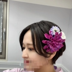 田舎出身の私は人混みは苦手だけど  浴衣着ての夏祭りは永遠の憧れ  暑がりだから
