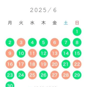 6月の出勤予定です͛.*🍃💠 𓂃𓈒𓏸︎︎︎︎⁡ ͛.*🍃💠 𓂃𓈒𓏸︎︎︎︎⁡ ͛.*🍃💠 𓂃𓈒𓏸︎︎︎︎⁡