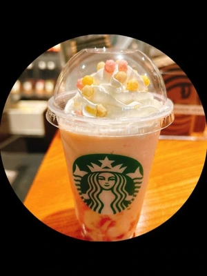 ひな祭りフラペチーノ