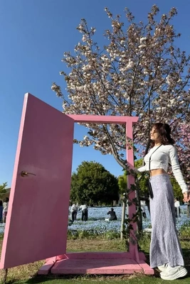 舎人公園には映えスポット📸がたくさんあるよ😇