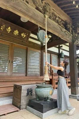 歩くにはちょうどよい☀️気温だね