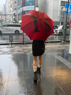 今日は変な天気☔️だね