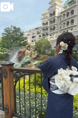 真夏のディズニー🏰🐭季節は関係ないらしい😇👋