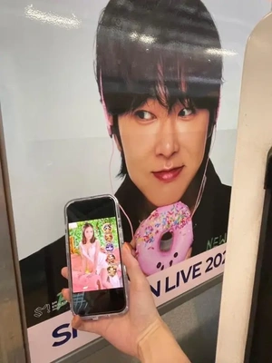 推しとわたしとみなみちゃん😇🤭😇