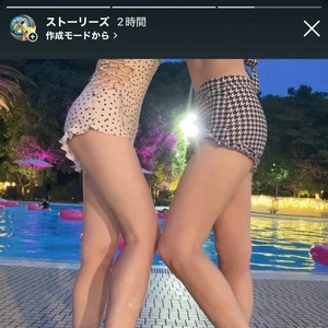 ９月でも暑いから今日はナイトプールへ行って来たよ👋