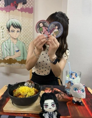 鬼滅の刃×極楽湯♨️コラボカフェ😇