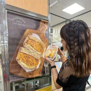 ボリューミーなサンドイッチは歯がもげる🦷レベル🤭🤭