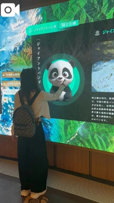 中国🇨🇳のパンダと遊んでる🐼🐼🐾ルイだよ🤭