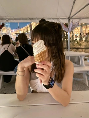 万博の中で唯一食べれたもの🤗🤗