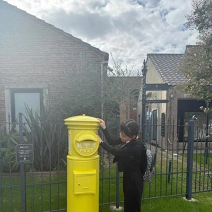 黄色いポストは、幸せになれる？💛💛💛