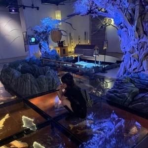 和な感じの水族館🐟