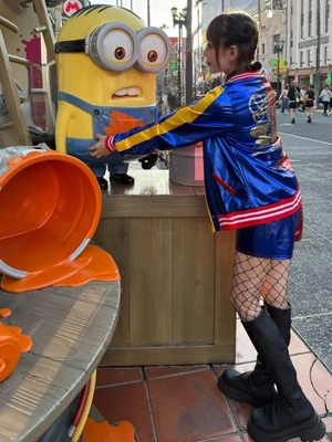 USJは..駅降りた瞬間テンション上がる✨️