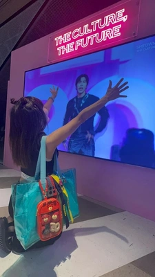 全速力で推しを探しました🙈🙈🩷🩷