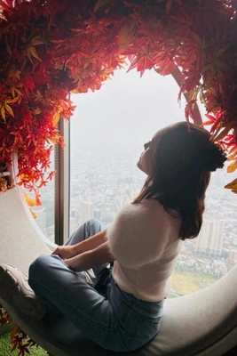 紅葉🍁のタイミングが難しい(   ˙³˙  )