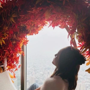 紅葉🍁のタイミングが難しい(   ˙³˙  )