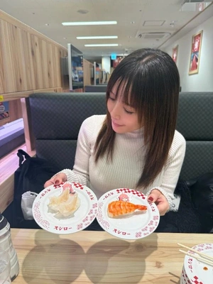 胃袋要員で昨日の夜ごはんは、スシロー🐟🍣