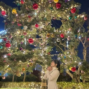 ミッドタウンのクリスマス🎄イルミネーションが1番お好きです🩶