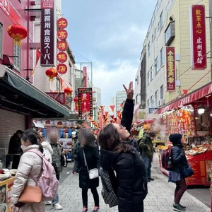 神戸の中華街賑やかだったよ☆。.:＊・゜