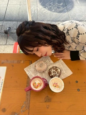 可愛い♥️食べものはずっと見てたい😇😇