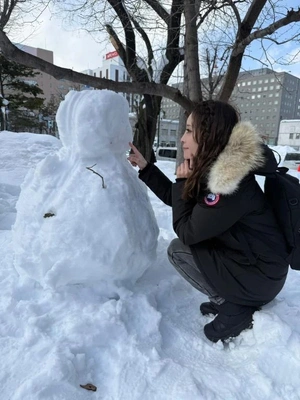 雪まつり終わったあとの...大通公園😇😇