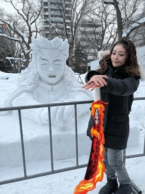 煉獄さんいたから...私も煉獄さんになってみたあ🤭