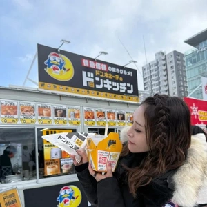 雪まつりで食べたドンキッチン😇