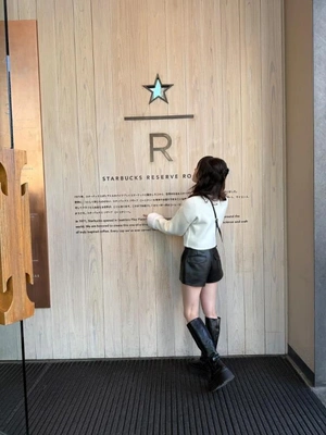 東京に住んでて初めて🌸中目黒のスタバ☕️へ行きました📍