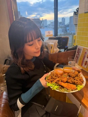 推しが推してたチキンをいただきました😇😇