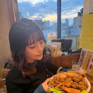 推しが推してたチキンをいただきました😇😇